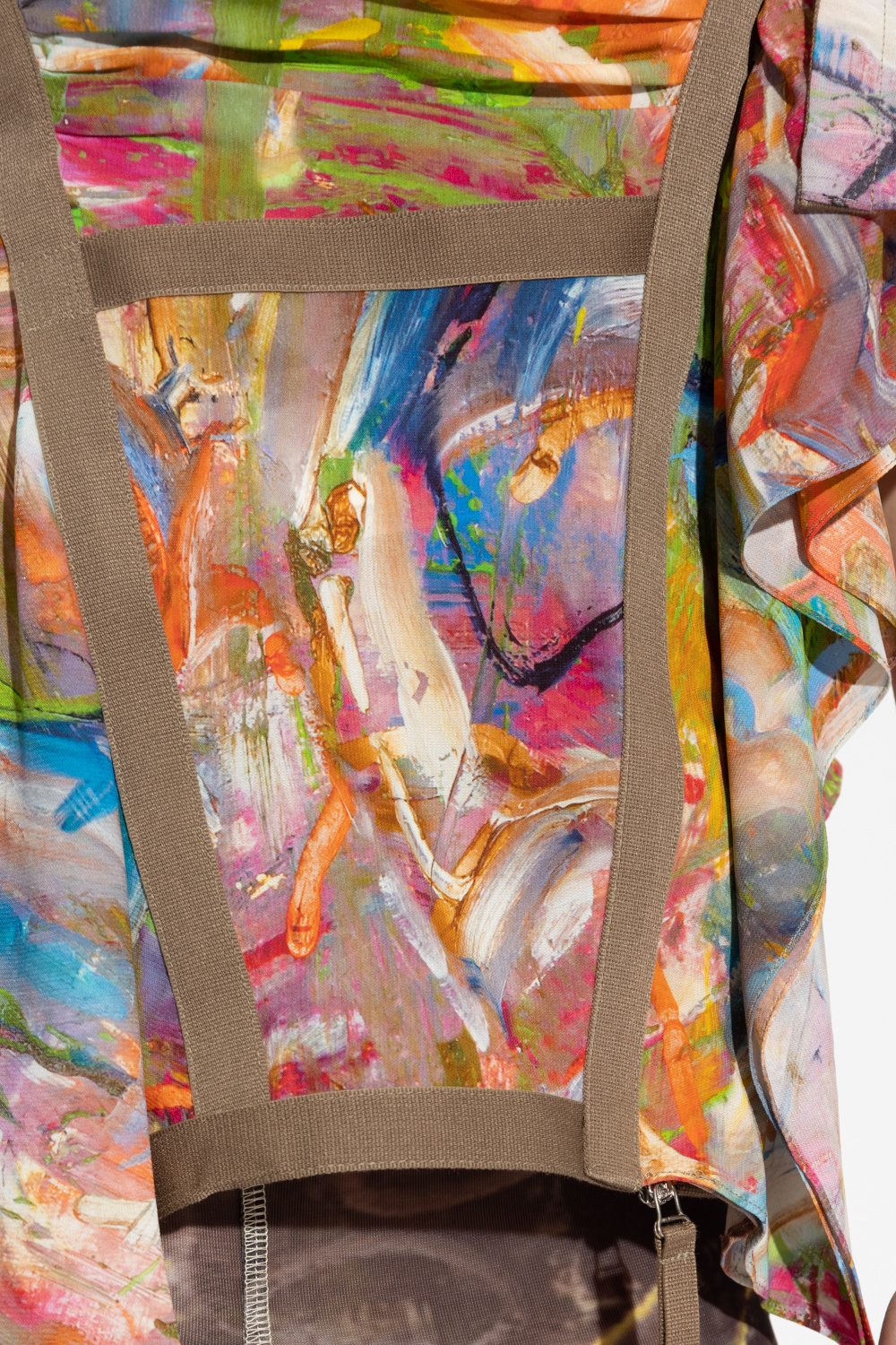 SchaferandweinerShops | PRINT' asymmetrical top - striped